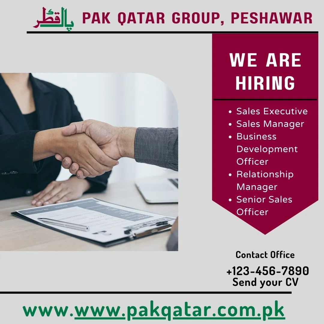 Exciting Jobs in Peshawar 2025 at Pak Qatar Group