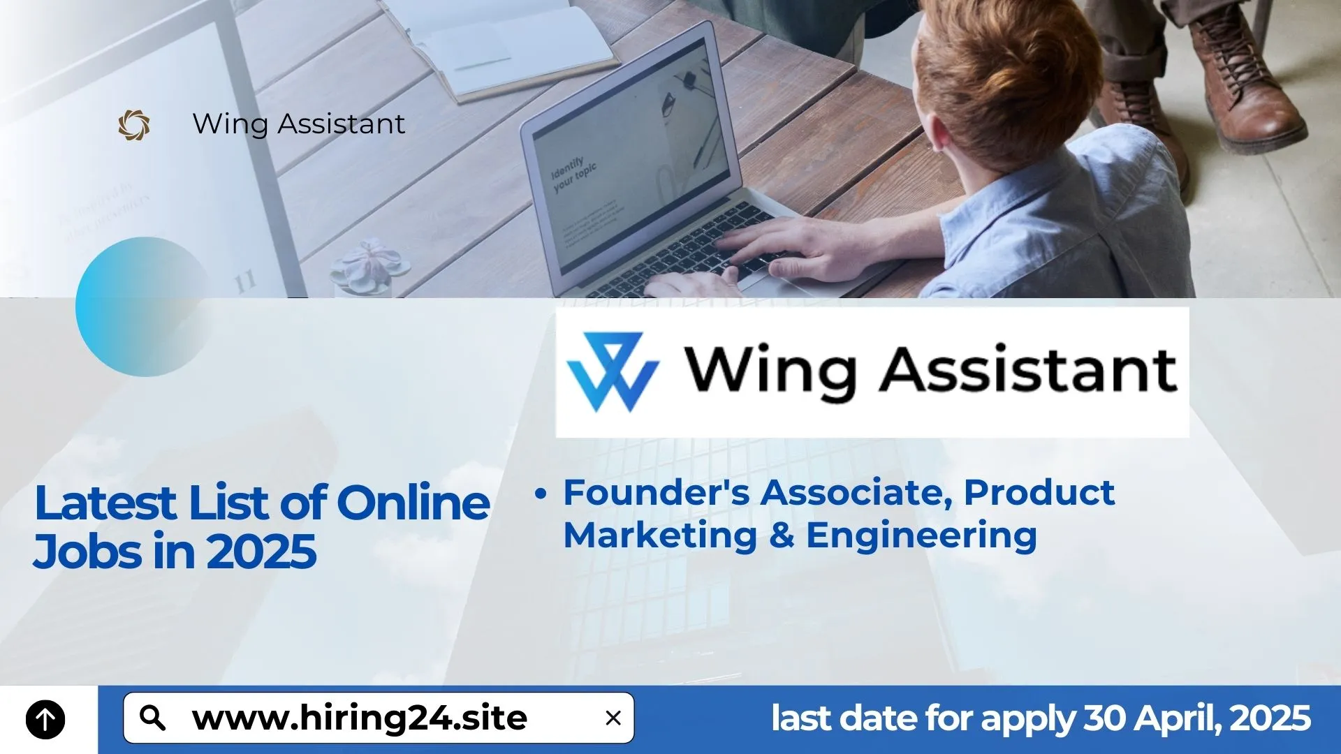 Exciting Online Jobs in 2025 at Wing Assistant
