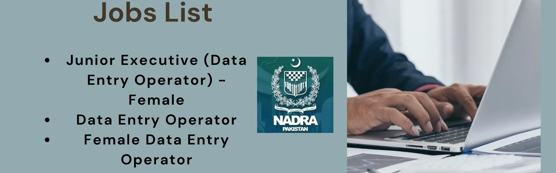 Exciting NADRA Jobs 2025 in Quetta, Balochistan – Walk-in Interviews for Female Candidates